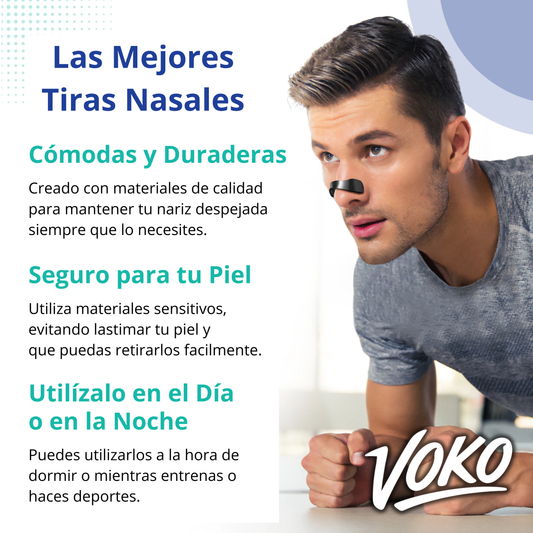 Magnetic Nose Strips (Tiras Nasales Magneticas)