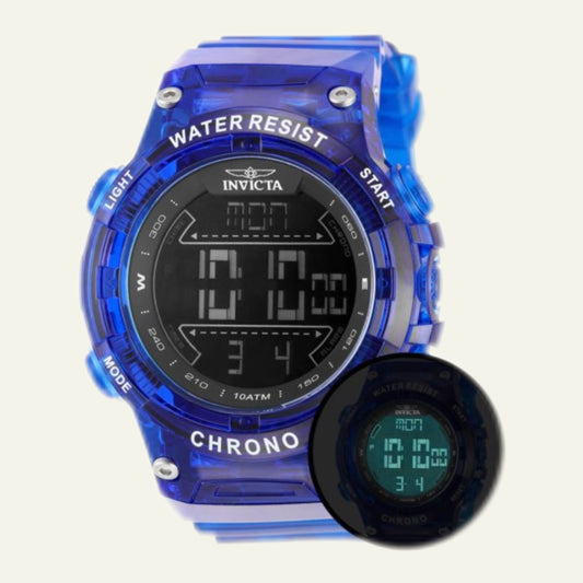 Invicta Racing Burnout Digital (Blue)